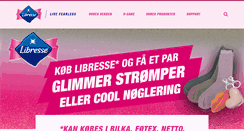 Desktop Screenshot of libresse.dk